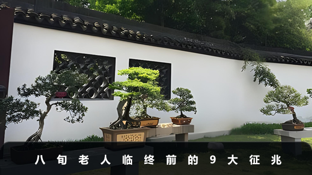 八旬老人臨終前的征兆有哪些