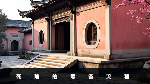 死前要準(zhǔn)備一些什么東西