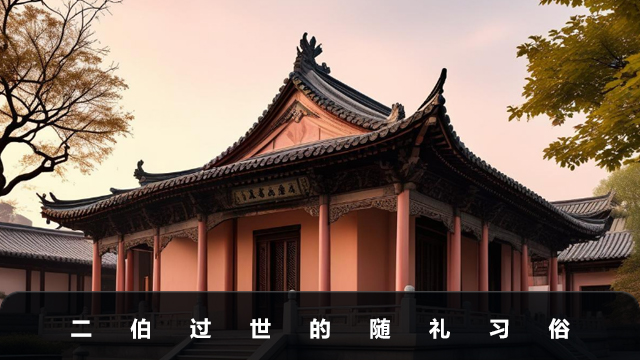 二伯過世需要隨禮嗎