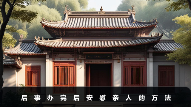 后事辦完后怎樣安慰親人？后事辦完后安慰親人的方法