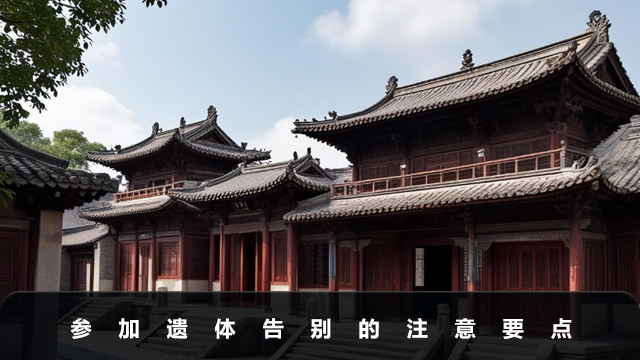 參加遺體告別儀式需要注意些什么