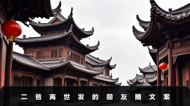 二爸離世發的朋友圈文案-二爸離世發朋友圈的句子