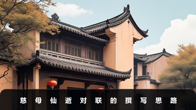 慈母仙逝對聯怎么寫？慈母仙逝對聯的撰寫思路