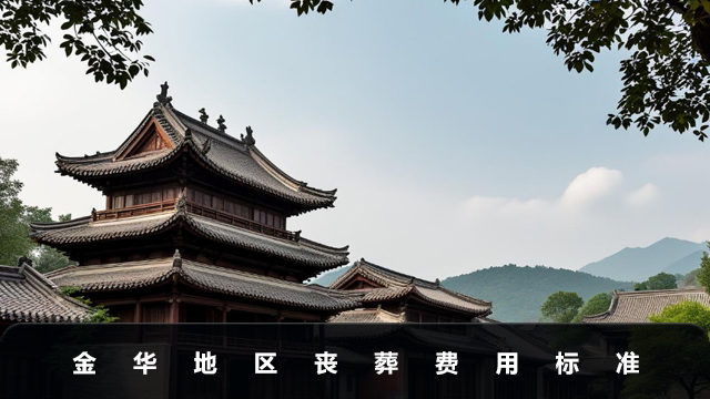 金華地區喪葬費是多少