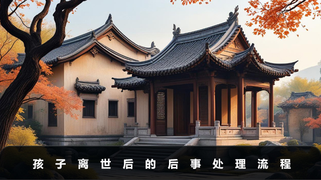 孩子離世怎么處理后事？孩子離世后的后事處理流程