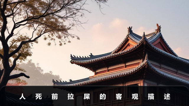 人死前拉屎是什么說法
