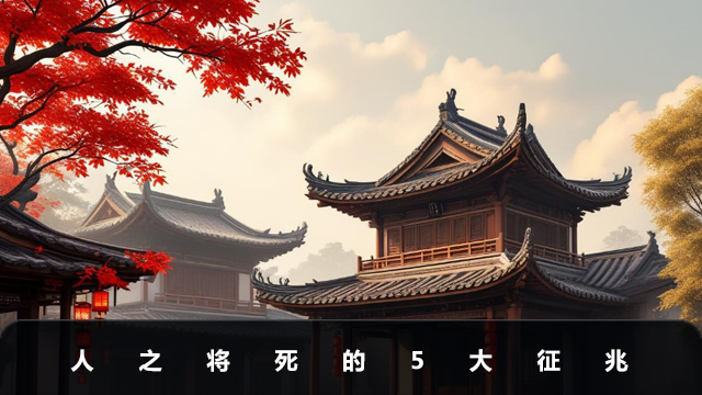 人之將死的征兆是什么