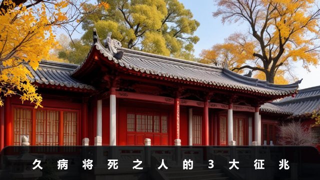久病將死之人有什么征兆