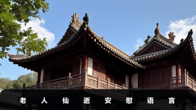 老人仙逝安慰語怎么說